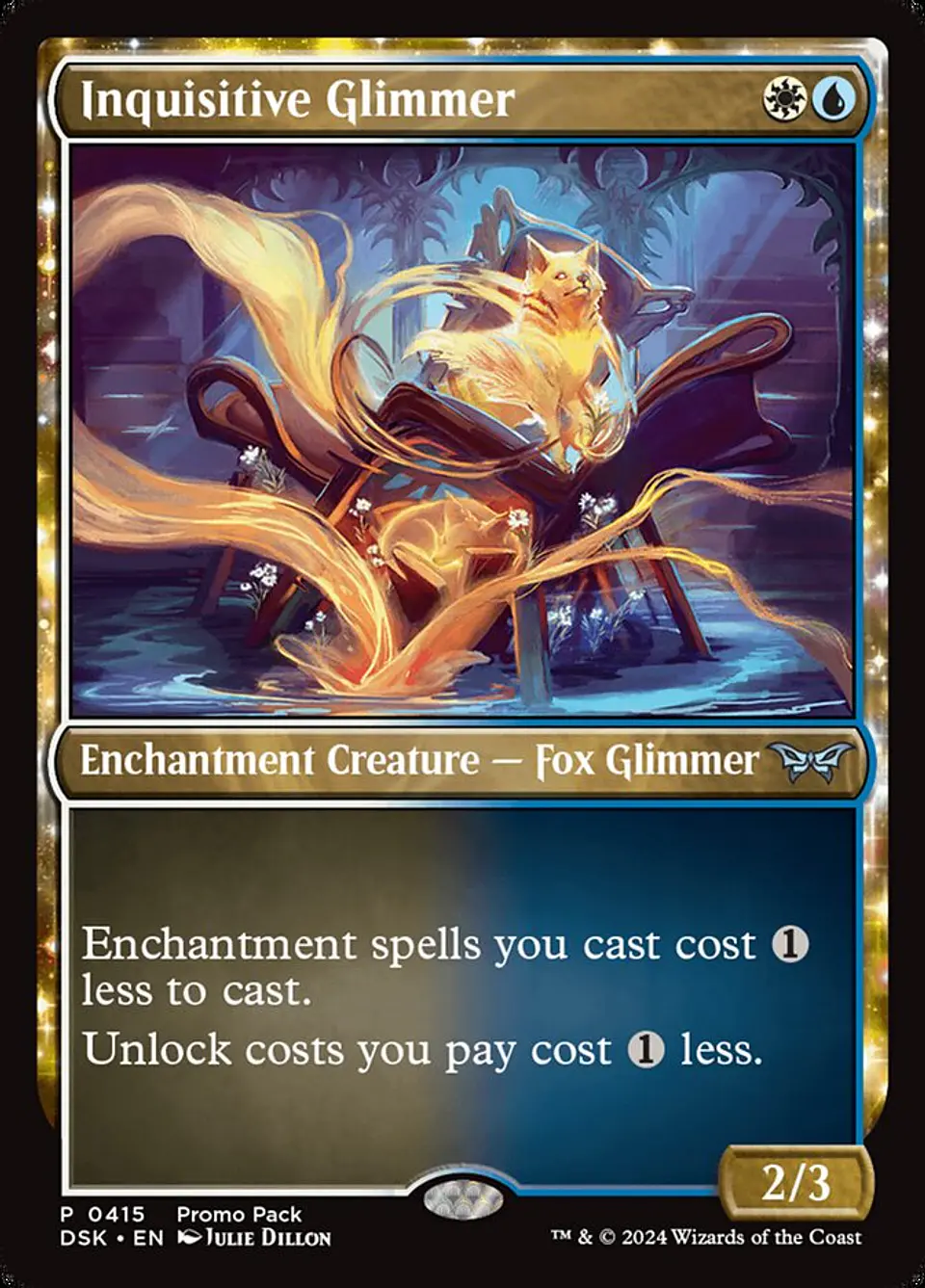 Inquisitive Glimmer | Inglés | NM | DSK 1