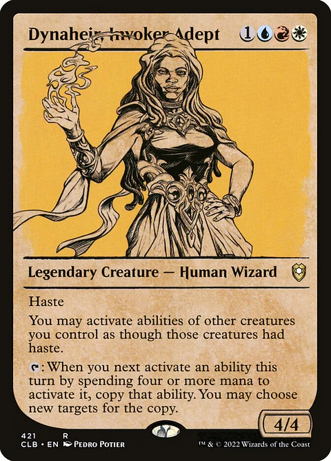 Dynaheir, Invoker Adept (Showcase) | Inglés | NM | CLB