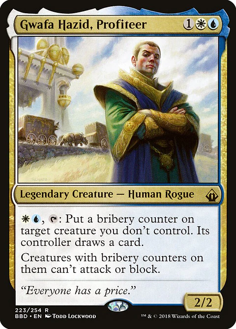 Gwafa Hazid, Profiteer | Inglés | NM | BBD