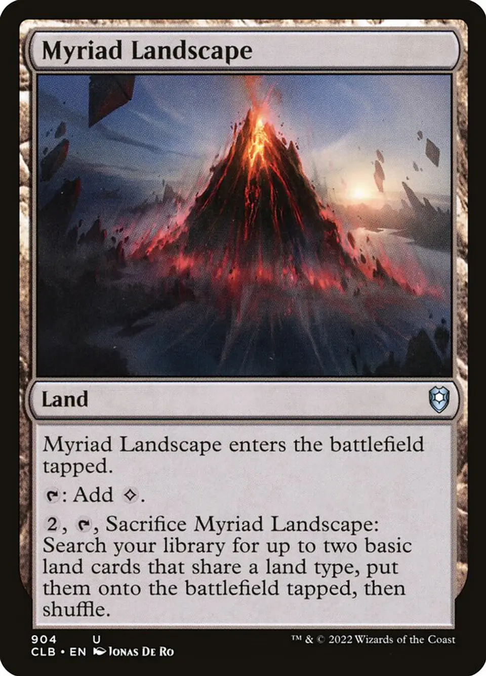 Myriad Landscape | Inglés | NM | CLB 1
