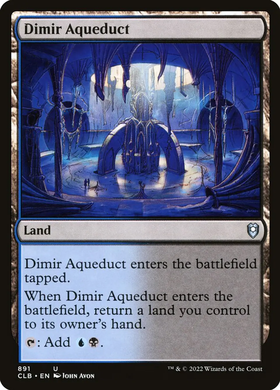 Dimir Aqueduct | Inglés | NM | CLB 1