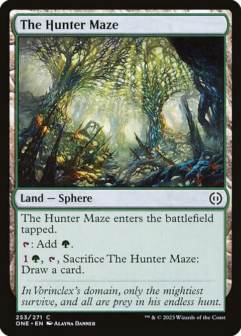 The Hunter Maze | Inglés | NM | ONE