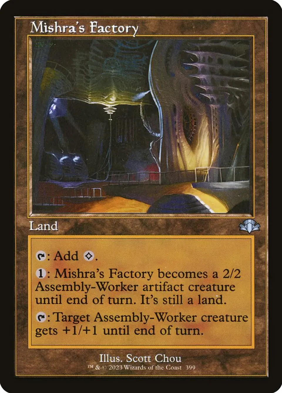 Mishra's Factory (Retro Frame) | Inglés | NM | DMR 1