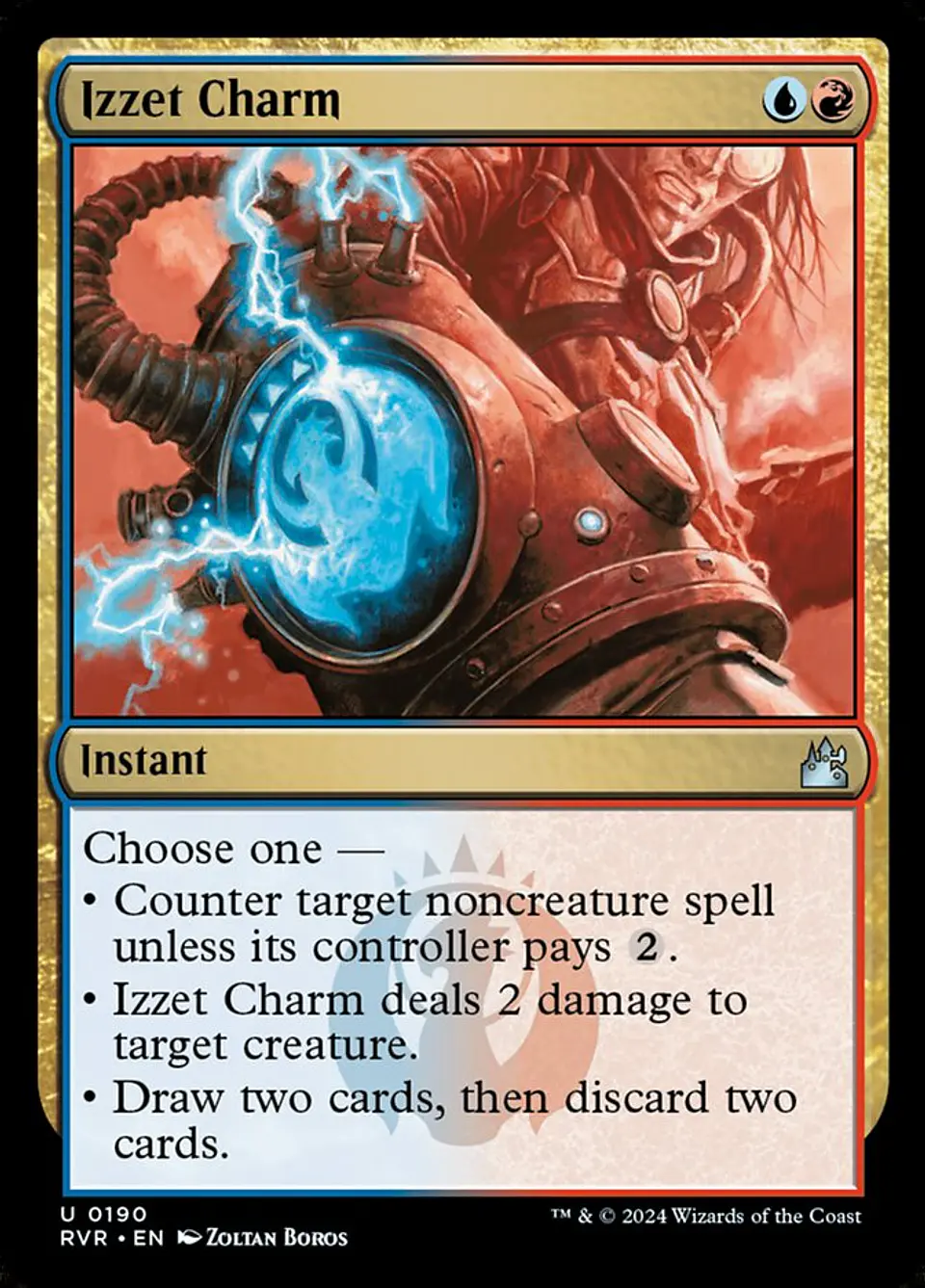 Izzet Charm | Inglés | NM | RVR 1
