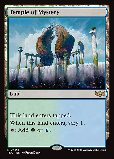 Temple of Mystery | Inglés | NM | TDC