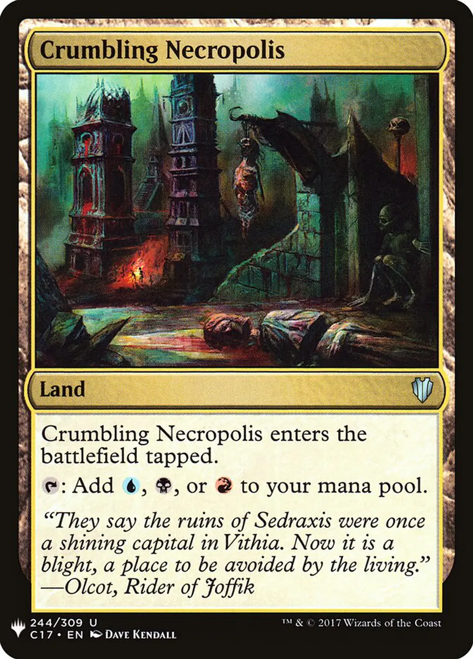 Crumbling Necropolis | Inglés | NM | PLST 1