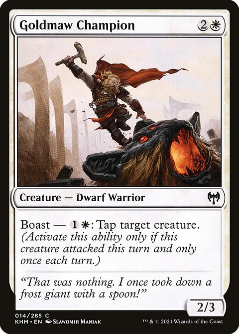 Goldmaw Champion (foil) | Inglés | NM | KHM