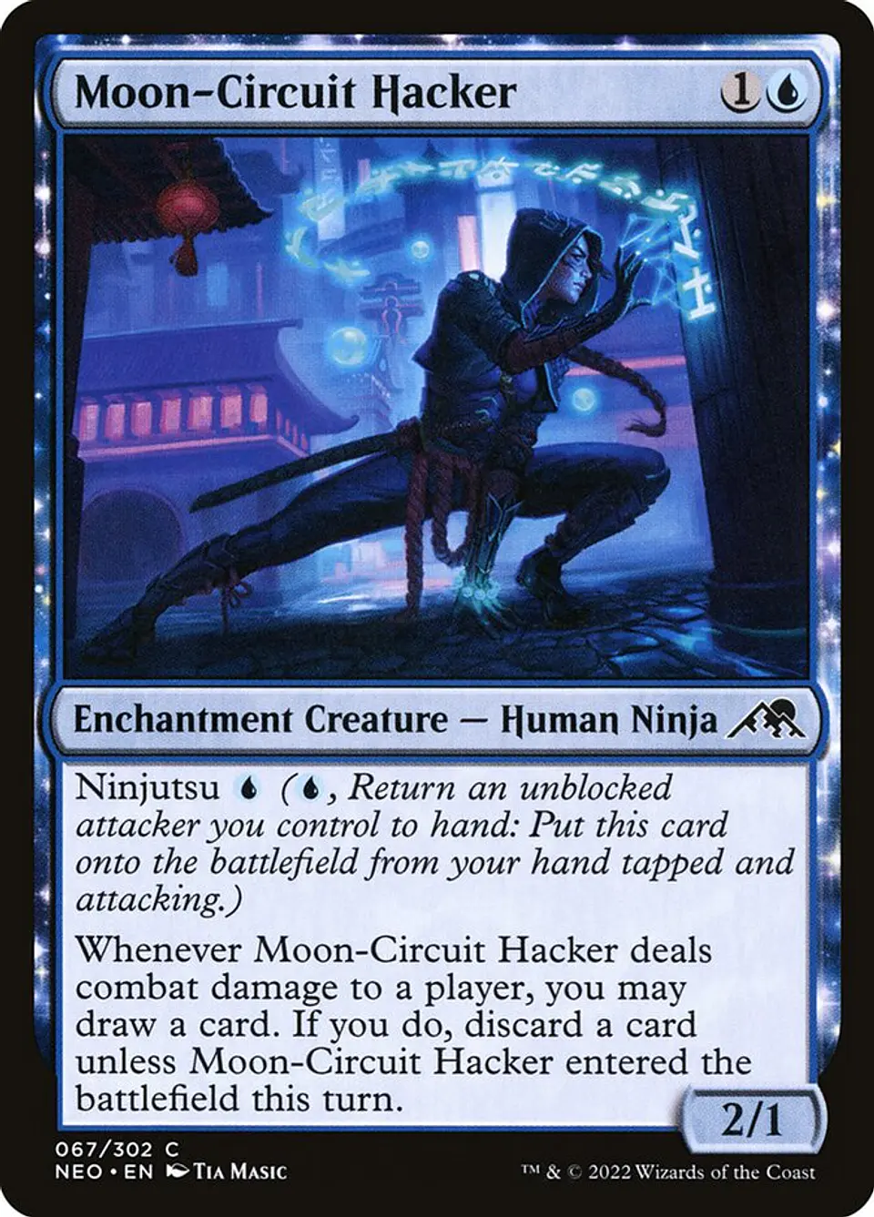Moon-Circuit Hacker (foil) | Inglés | NM | NEO 1
