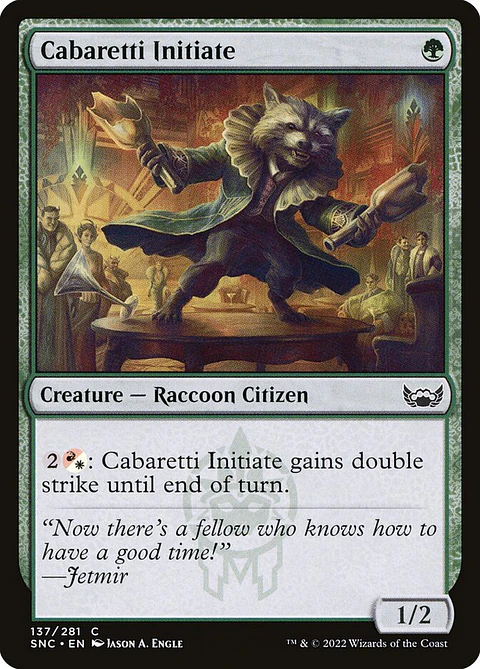 Cabaretti Initiate (foil) | Inglés | NM | SNC