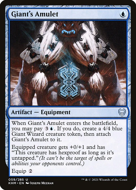 Giant's Amulet (foil) | Inglés | NM | KHM