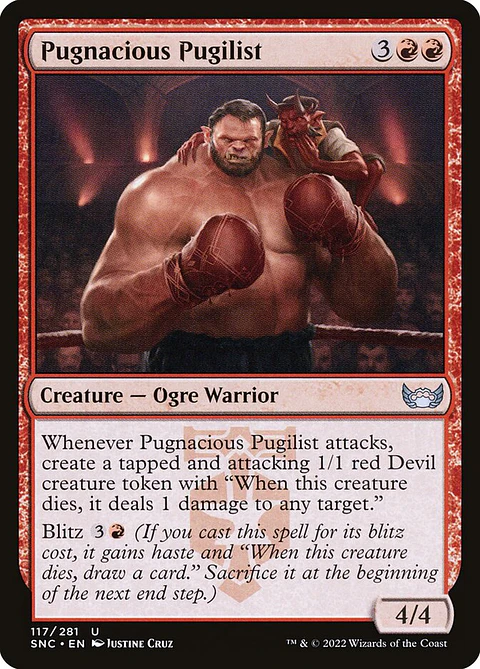 Pugnacious Pugilist (foil) | Inglés | NM | SNC