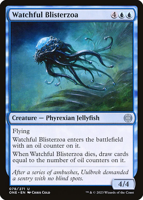 Watchful Blisterzoa (foil) | Inglés | NM | ONE