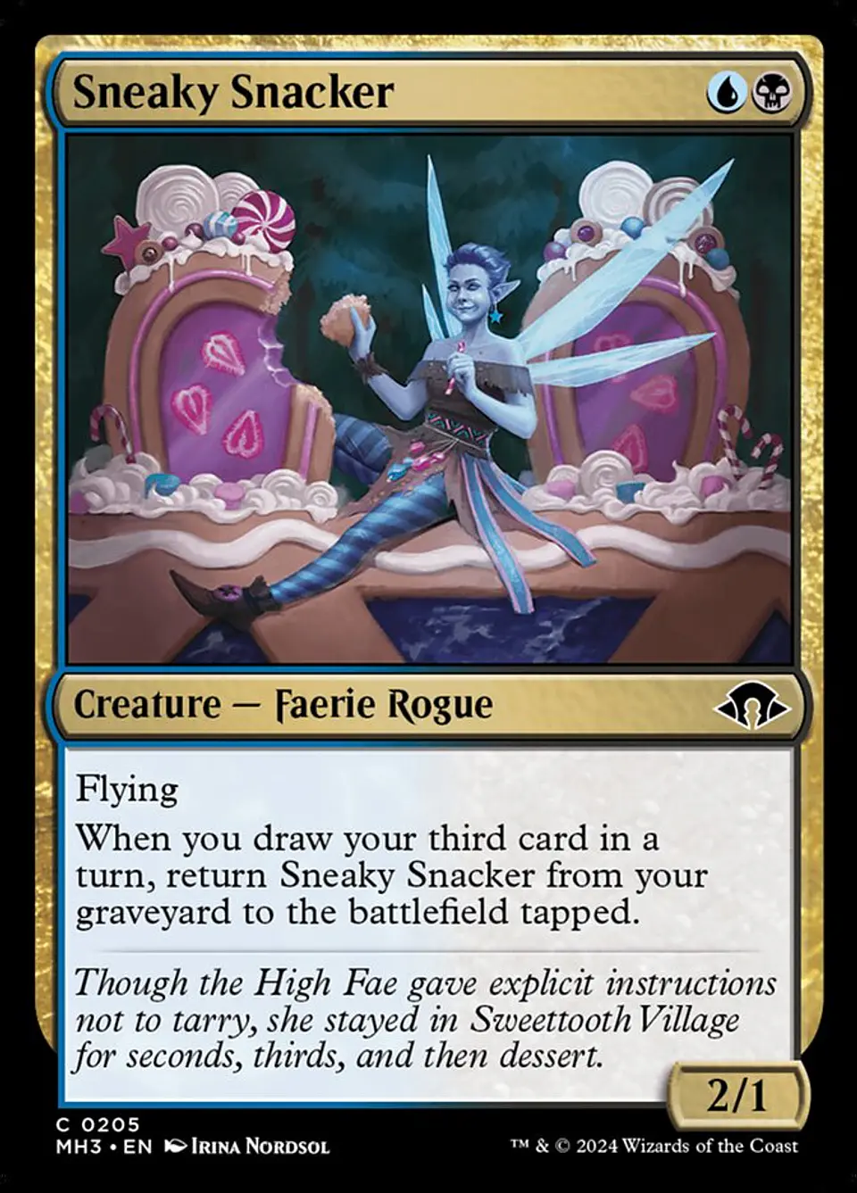 Sneaky Snacker (foil) | Inglés | NM | MH3 1