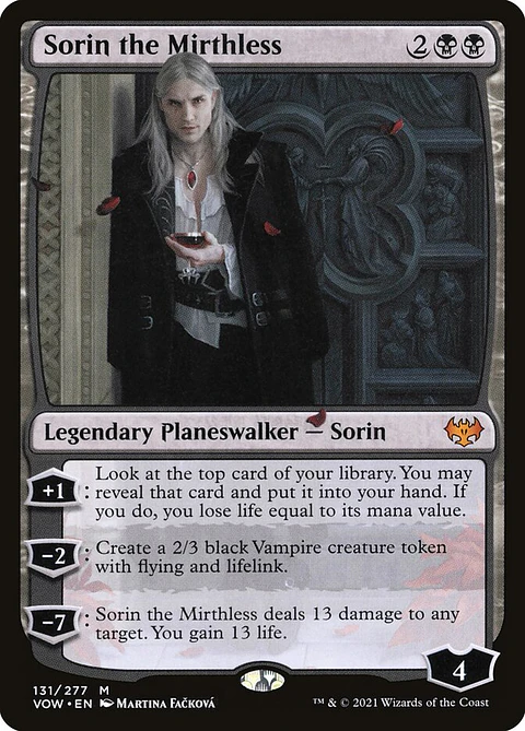 Sorin the Mirthless (foil) | Inglés | NM | VOW