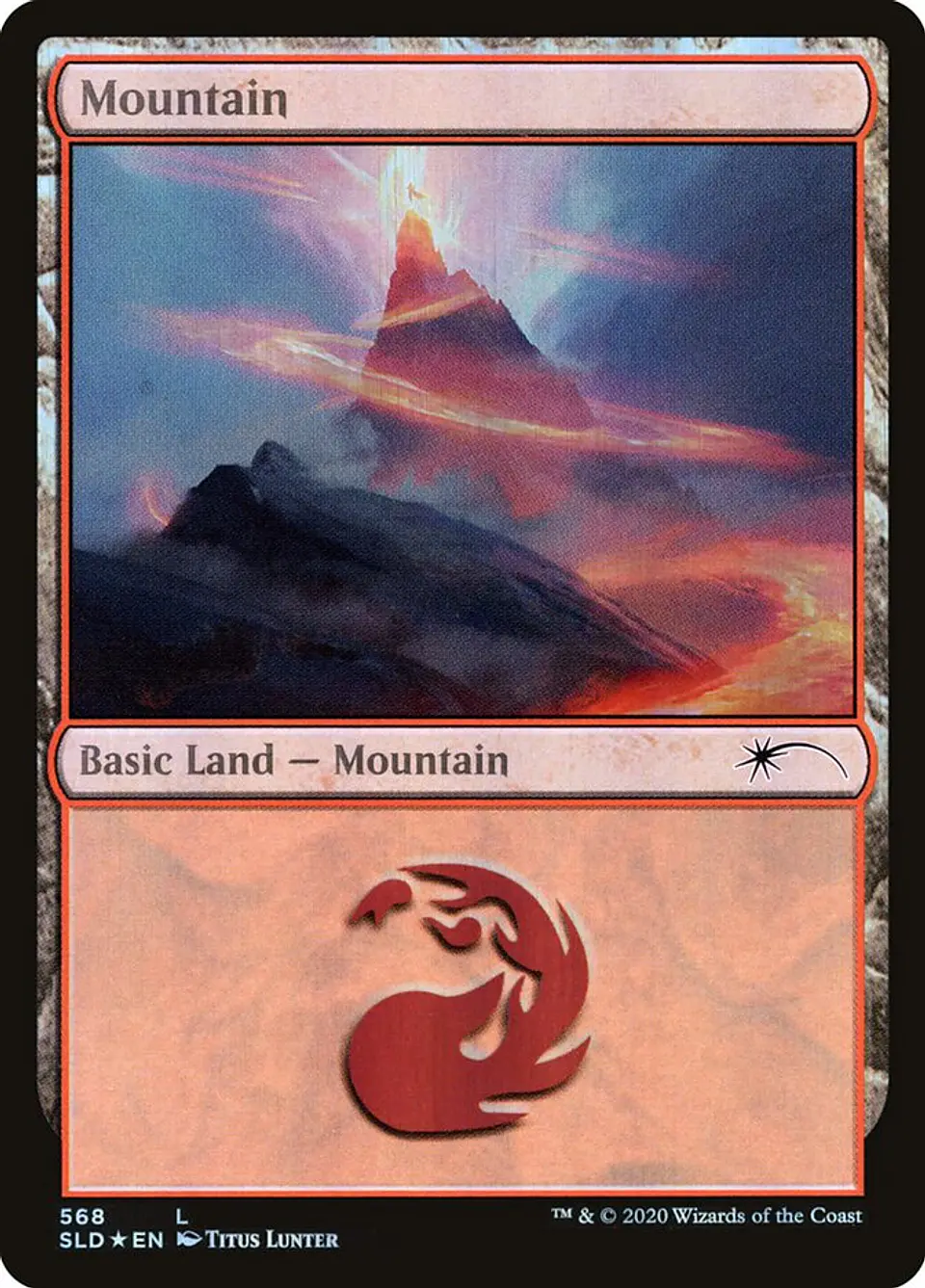 Mountain (foil) | Inglés | NM | SLD 1