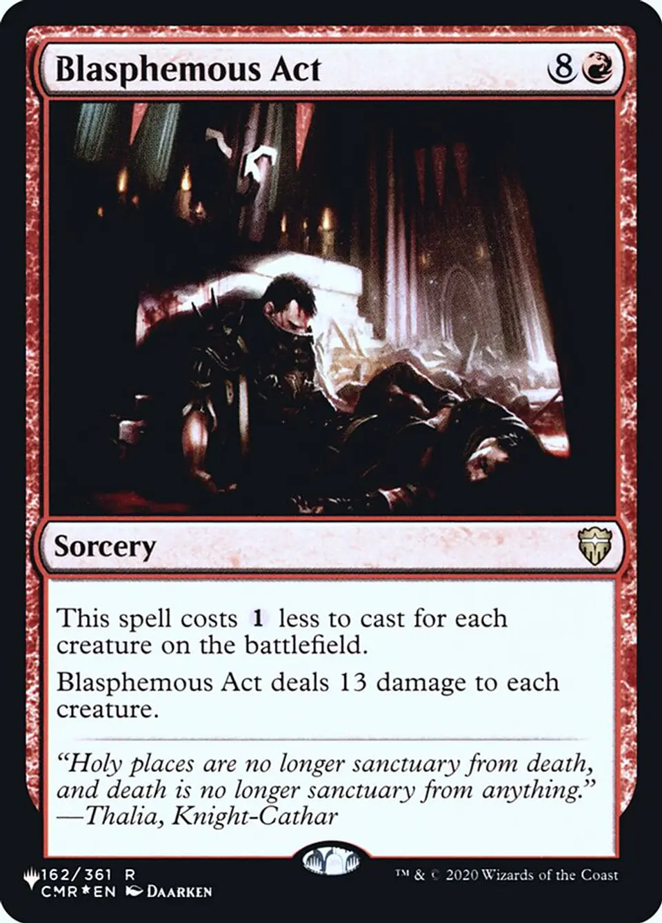 Blasphemous Act (foil) | Inglés | NM | PLST 1