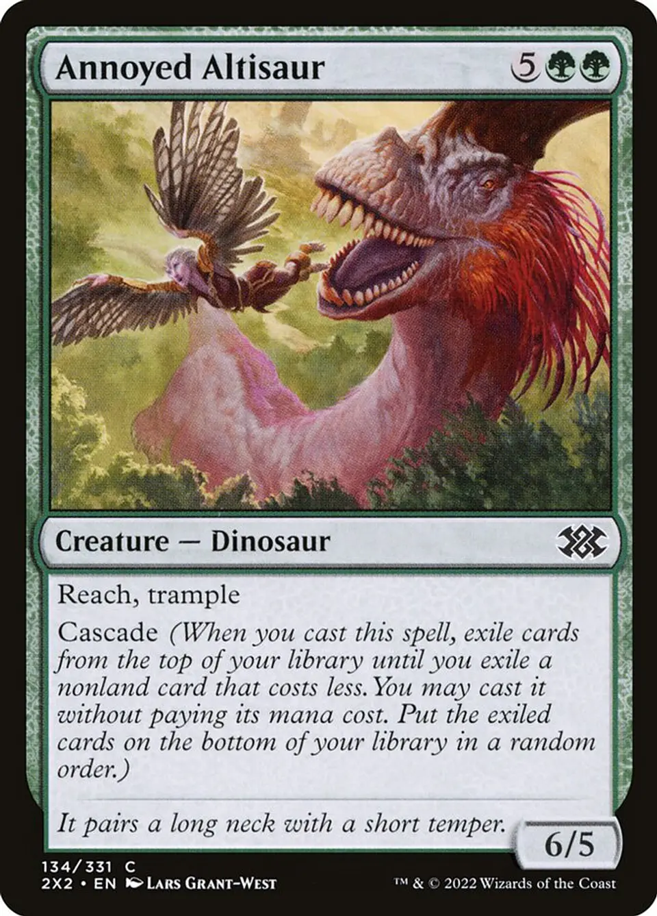 Annoyed Altisaur | Inglés | EX | 2X2 1