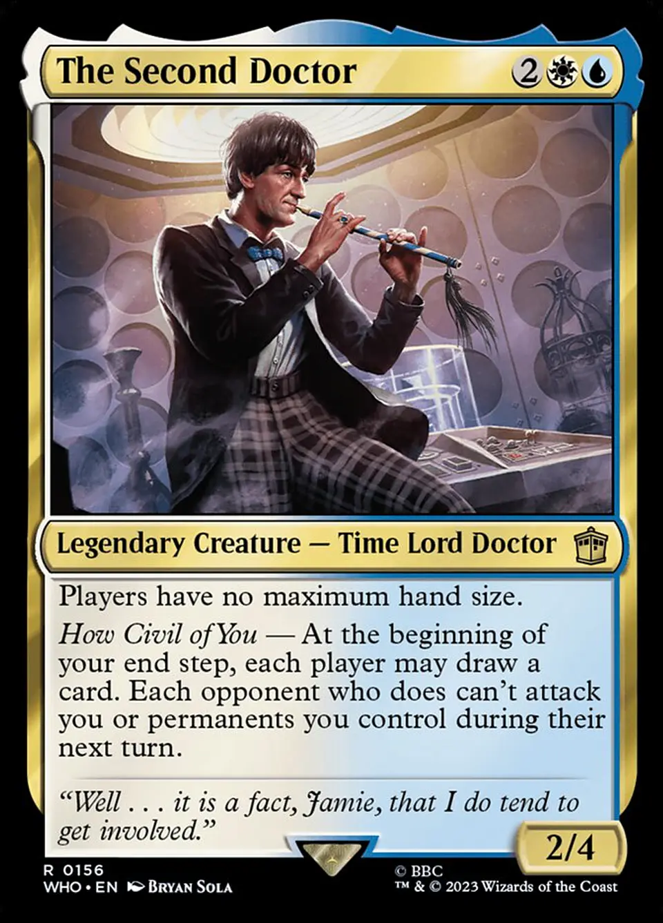 The Second Doctor (foil) | Inglés | EX | WHO 1