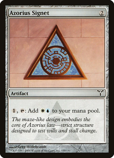 Azorius Signet | Inglés | VG | DIS