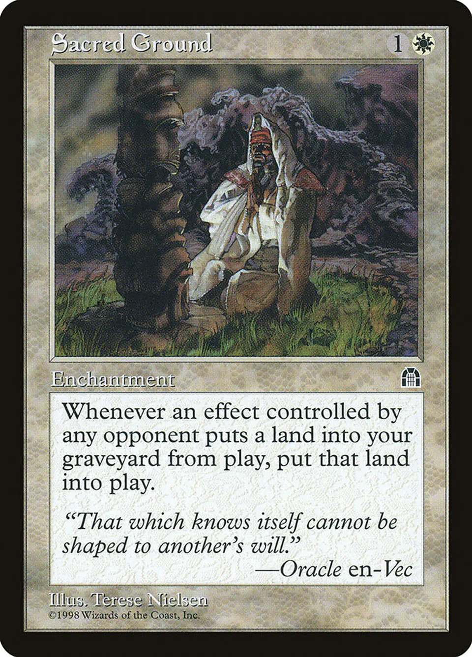 Sacred Ground (Retro Frame) | Inglés | VG | STH 1