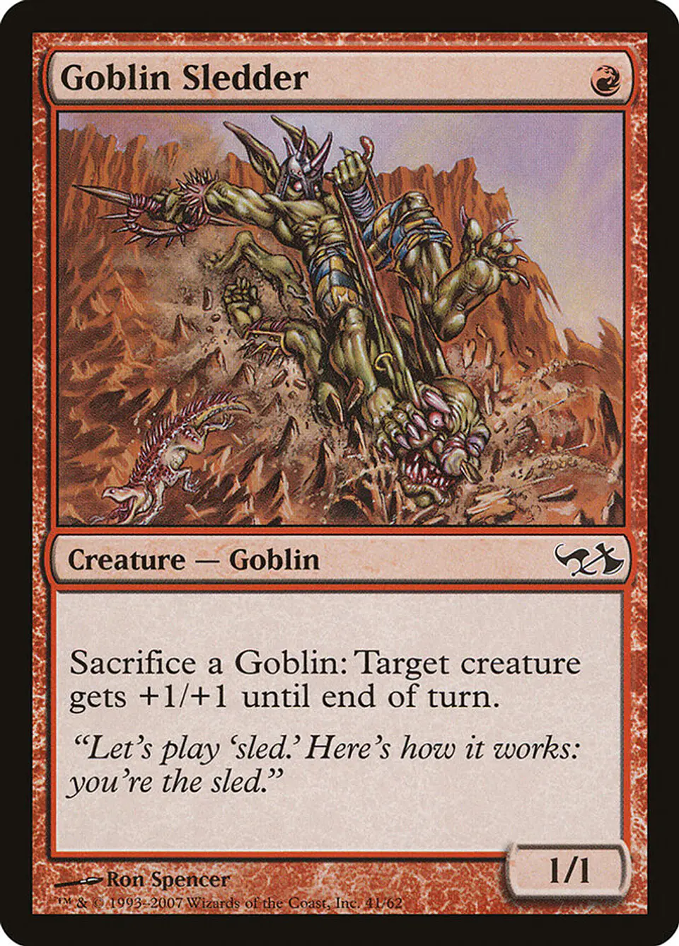 Goblin Sledder | Inglés | VG | DD1 1