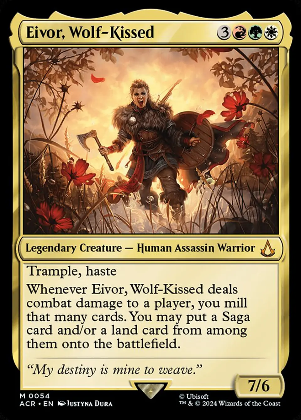 Eivor, Wolf-Kissed (foil) | Inglés | NM | ACR 1
