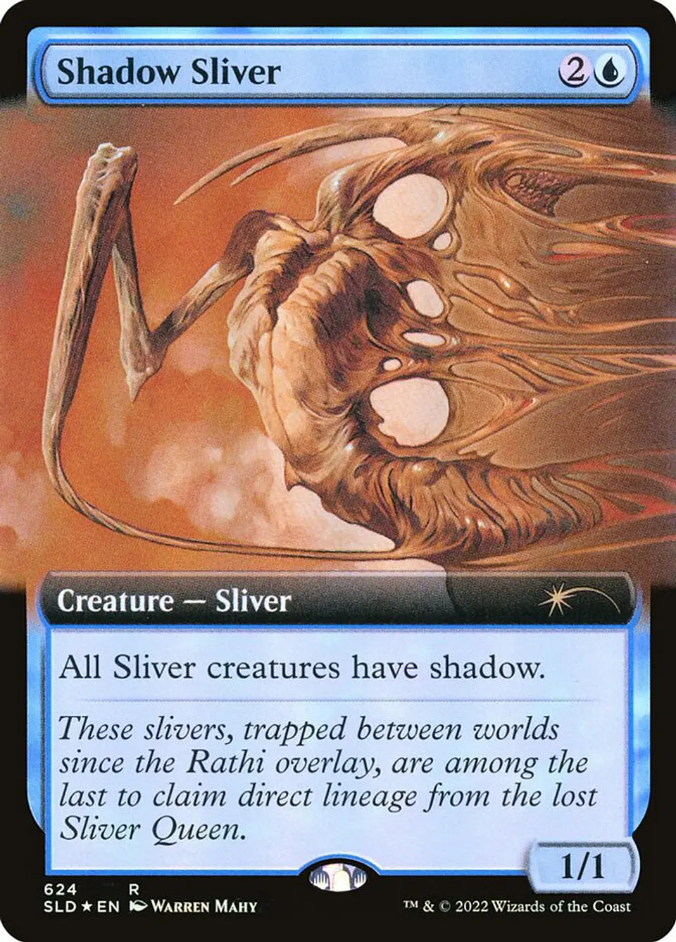 Shadow Sliver (Extended Art foil) | Inglés | NM | SLD 1