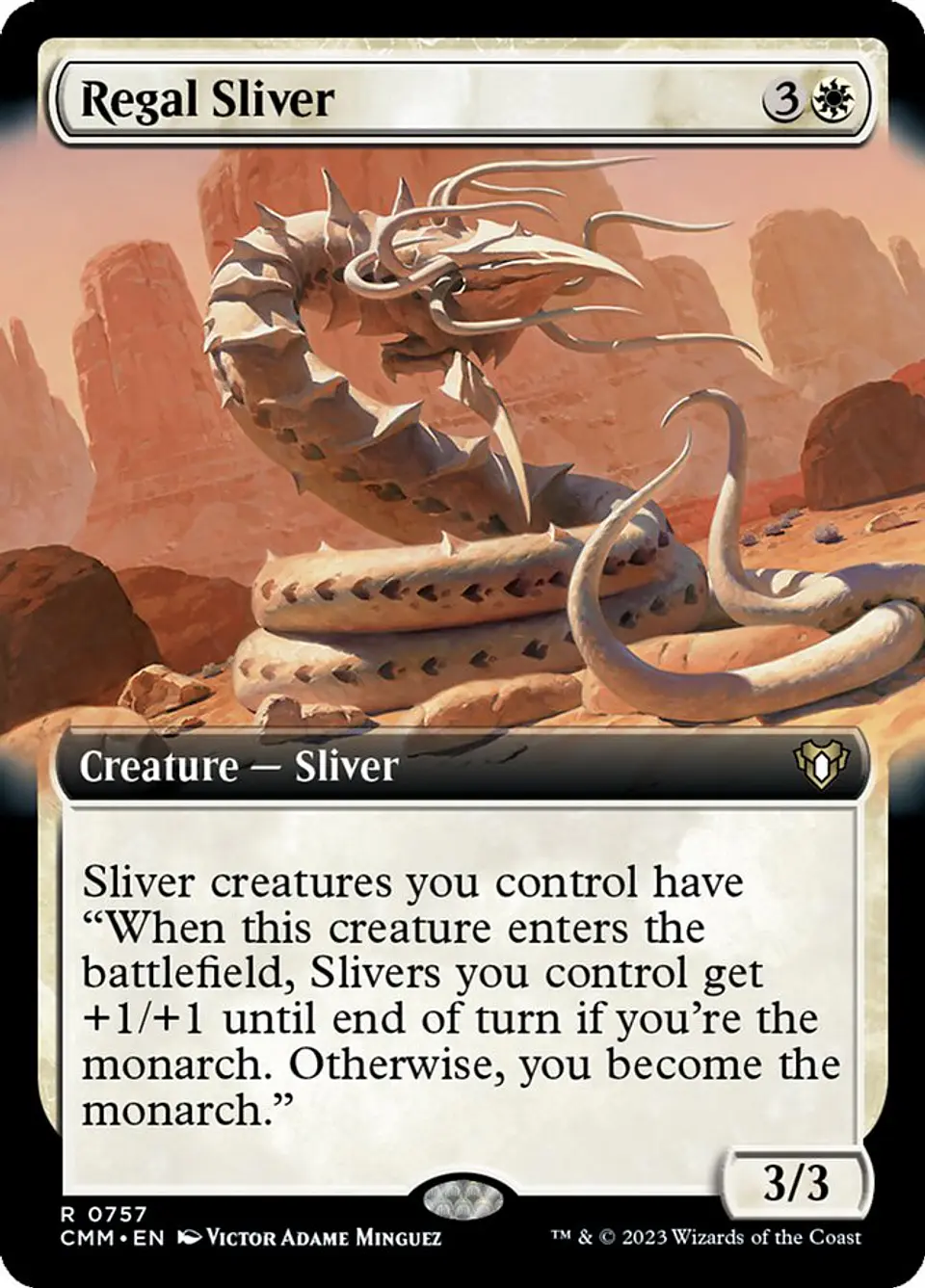 Regal Sliver (Extended Art foil) | Inglés | NM | CMM 1