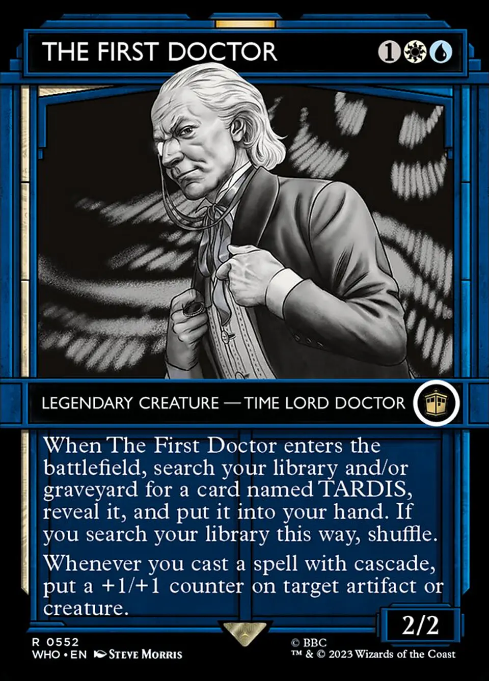The First Doctor (Showcase foil) | Inglés | NM | WHO 1