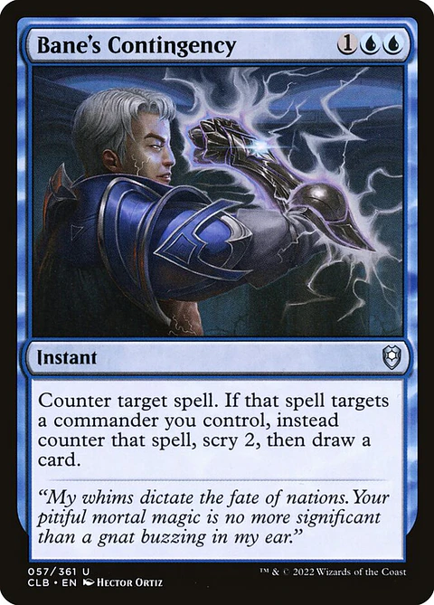 Bane's Contingency | Español | NM | CLB