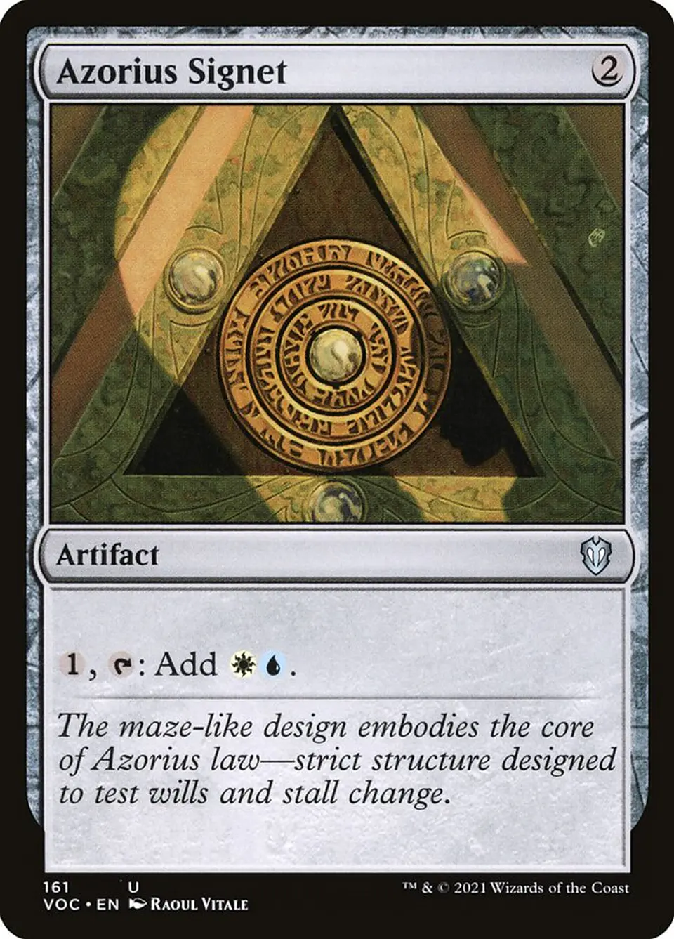Azorius Signet | Español | NM | VOC 1