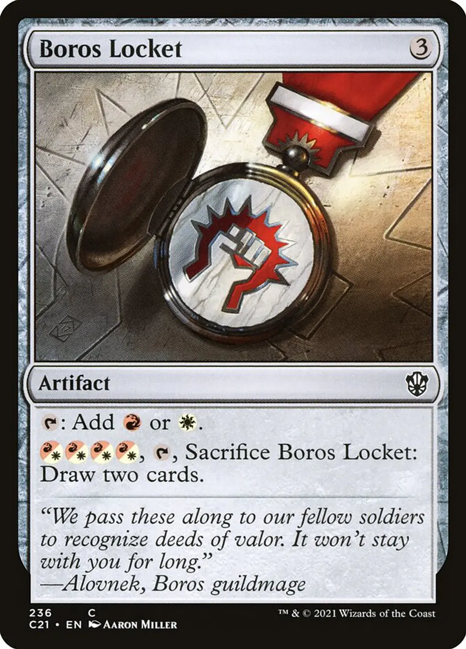 Boros Locket | Español | NM | C21 1