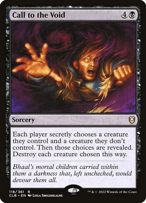 Call to the Void | Español | NM | CLB