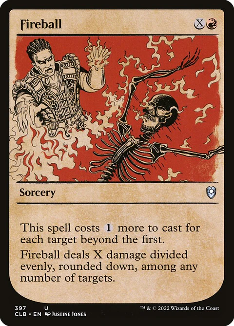 Fireball (Showcase) | Español | NM | CLB