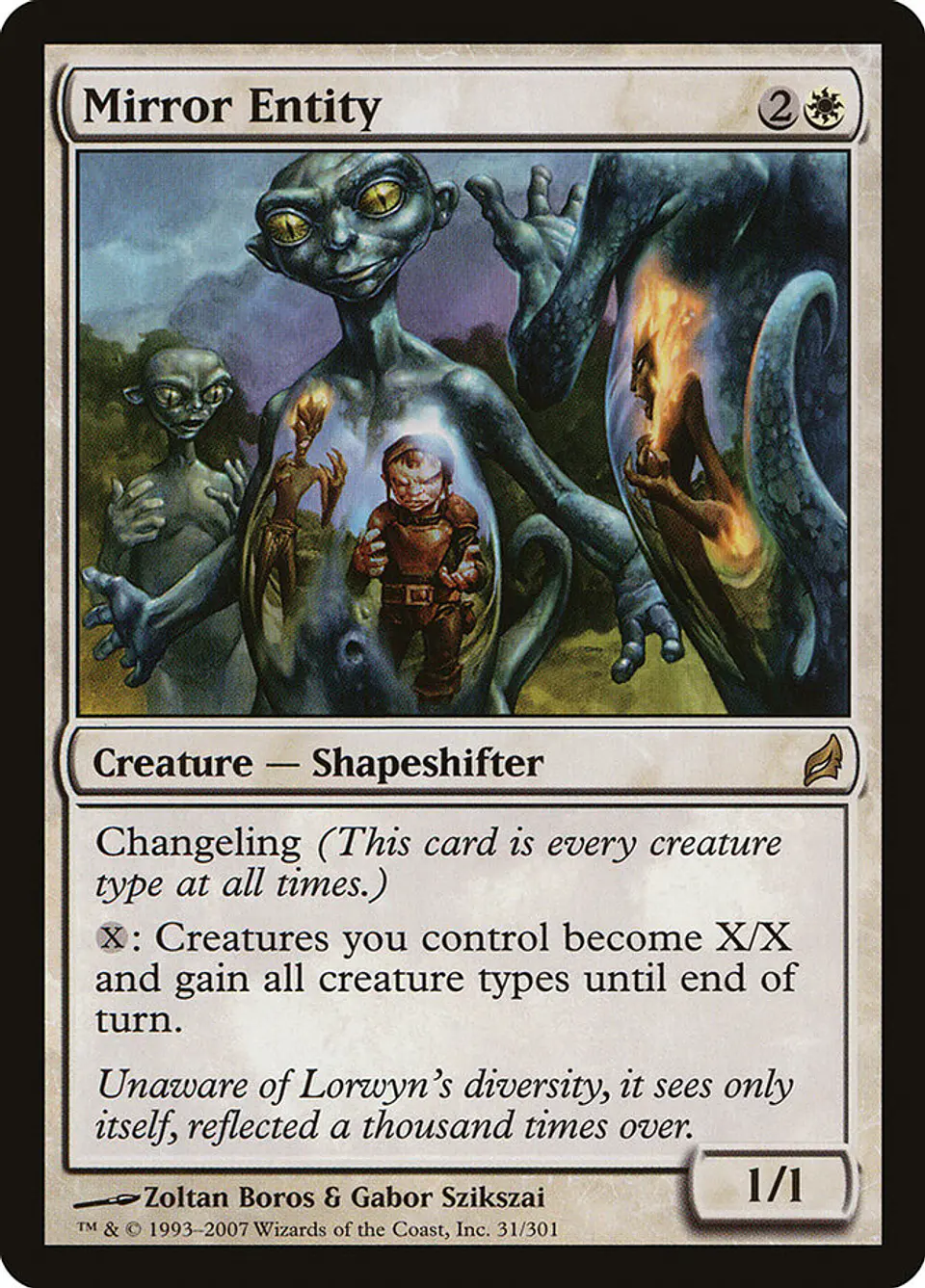 Mirror Entity | Español | NM | LRW 1