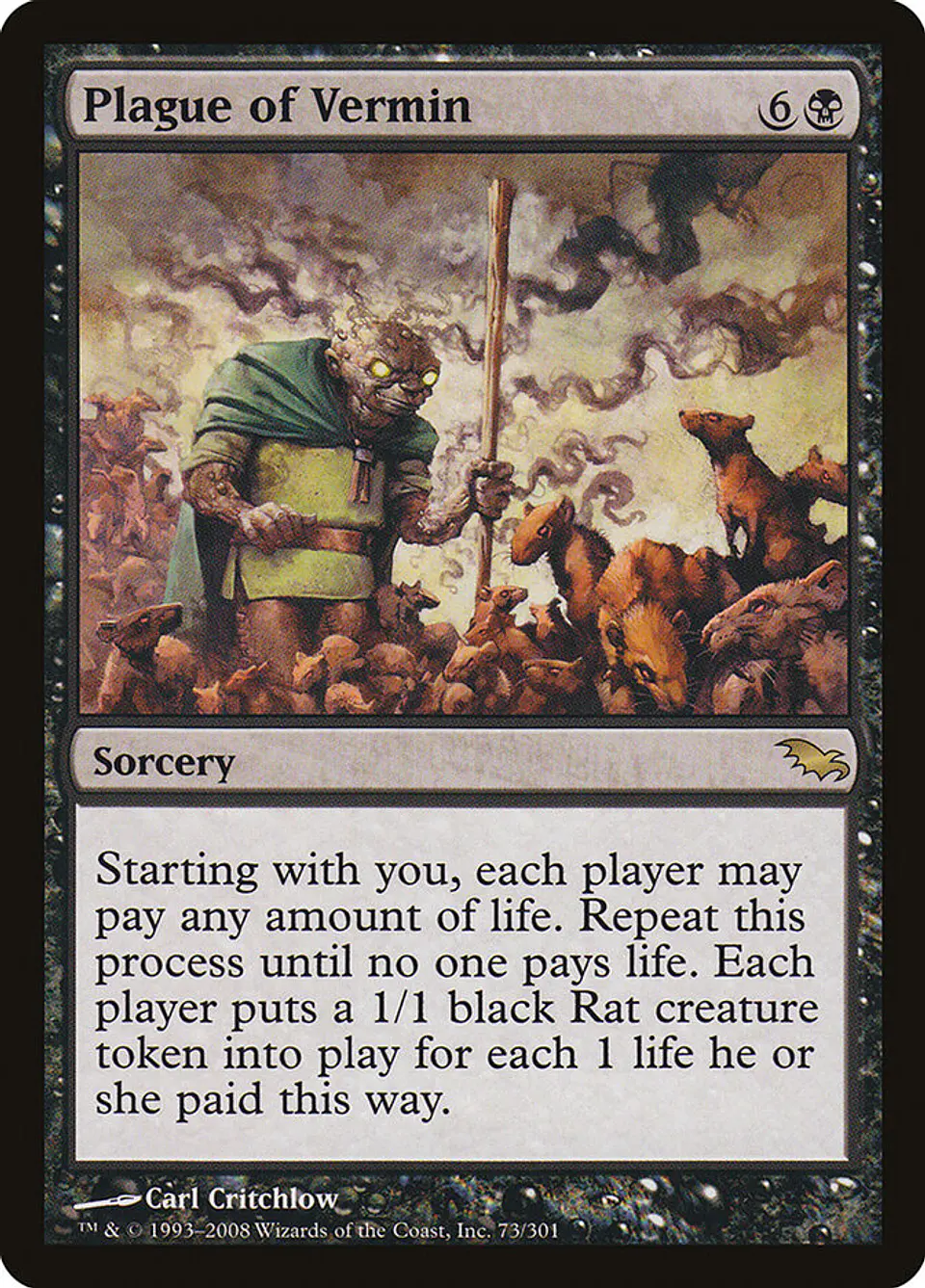 Plague of Vermin | Español | NM | SHM 1