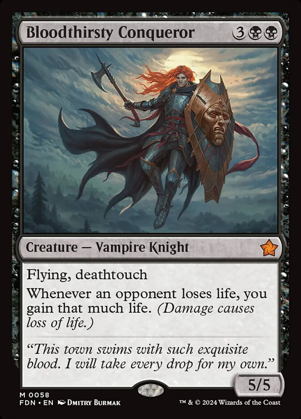 Bloodthirsty Conqueror | Español | NM | FDN 1