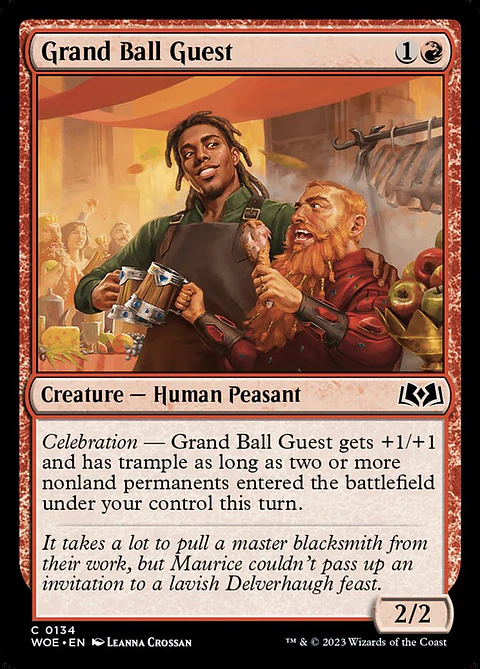 Grand Ball Guest (foil) | Español | NM | WOE