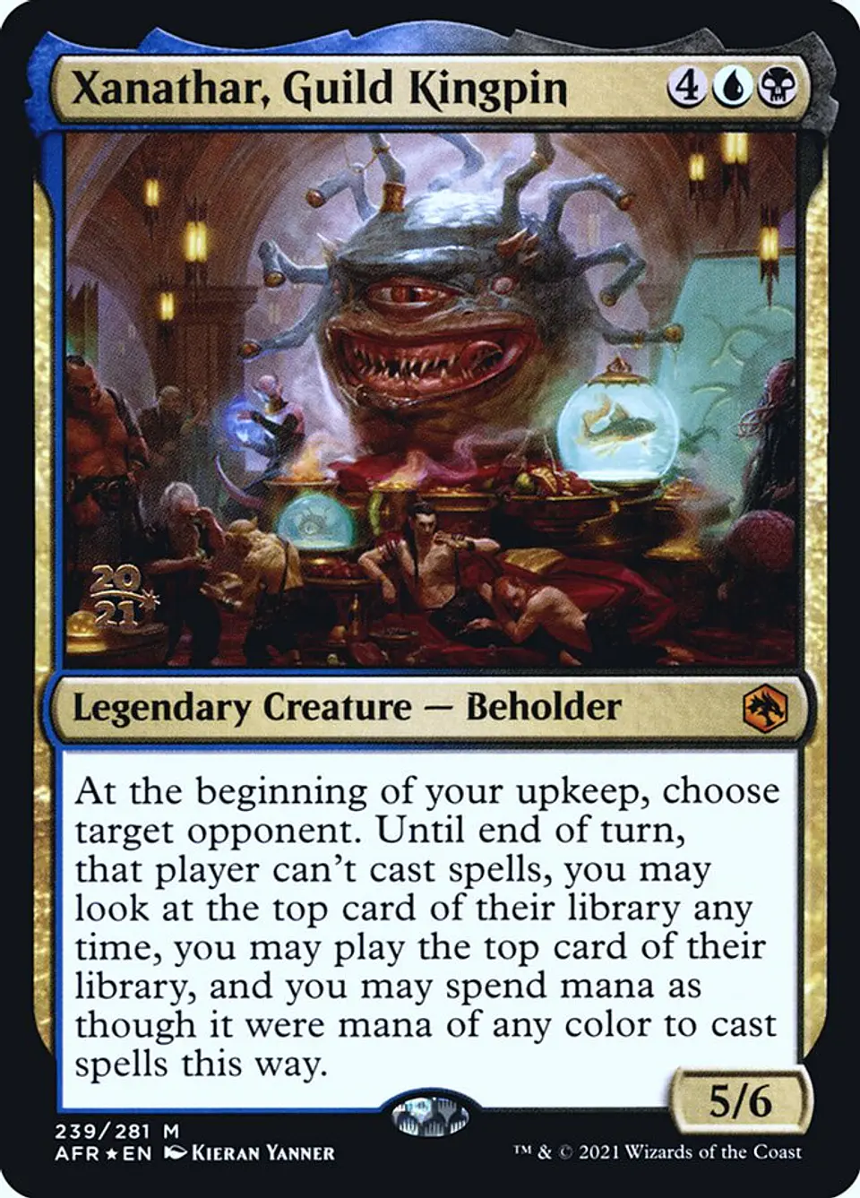 Xanathar, Guild Kingpin (Launch foil) | Español | NM | PAFR 1