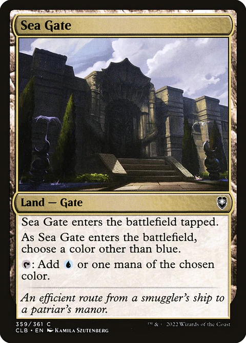 Sea Gate (foil) | Español | NM | CLB