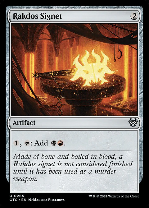 Rakdos Signet | Español | EX | OTC