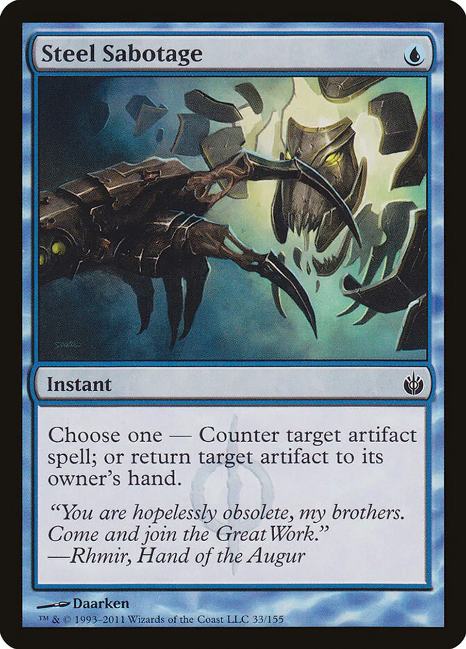 Steel Sabotage | Español | EX | MBS 1