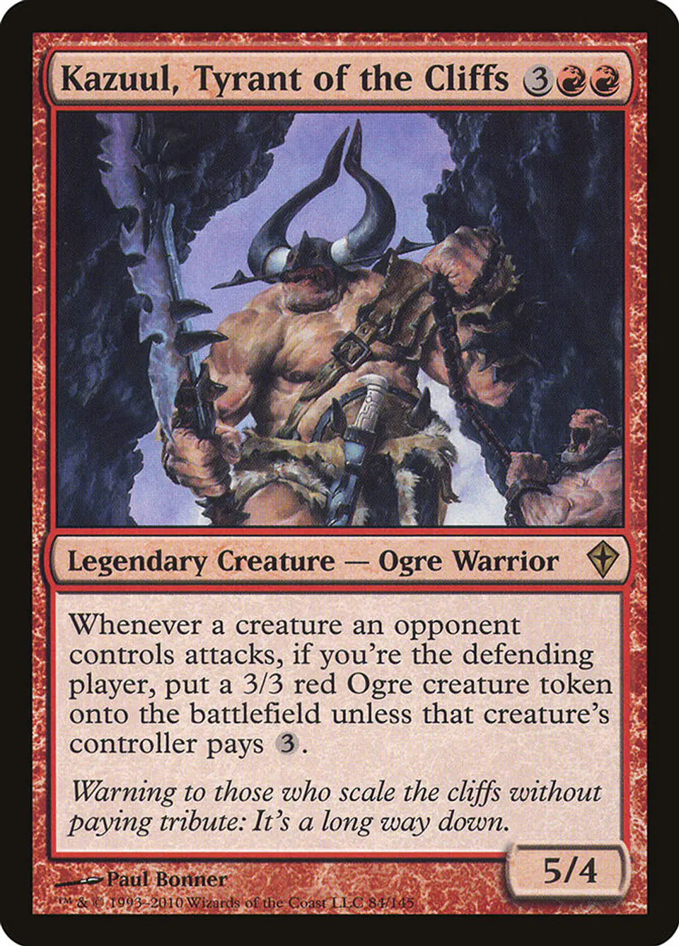 Kazuul, Tyrant of the Cliffs | Español | EX | WWK 1