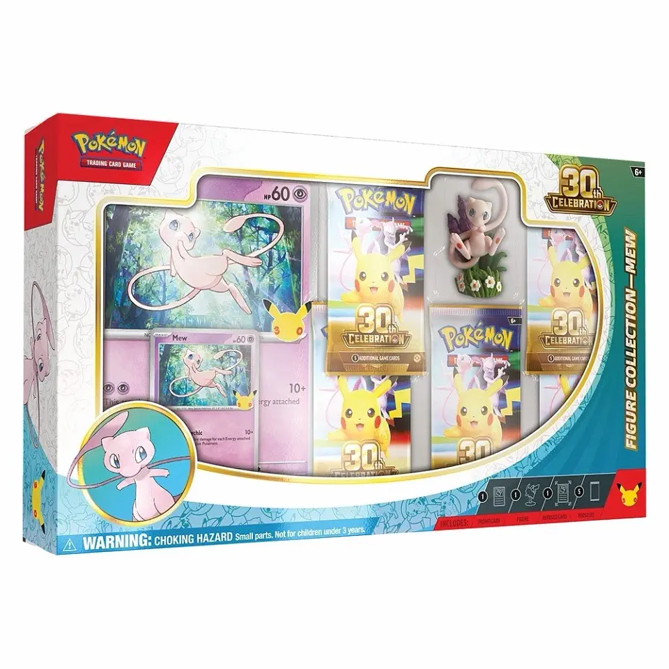 (Preventa) Pokémon TCG: 30th Celebration - Figure Collection: Mew (Inglés) 1