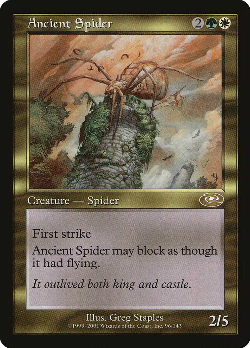 Ancient Spider (Retro Frame) | Inglés | HP | PLS 1