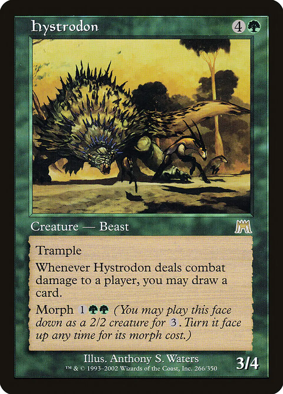 Hystrodon (Retro Frame) | Inglés | VG | ONS 1