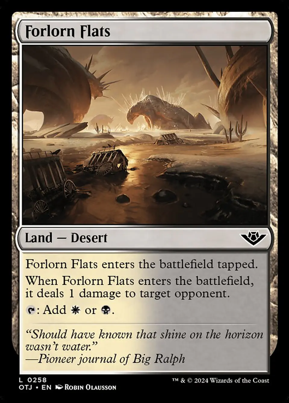 Forlorn Flats | Español | NM | OTJ 1