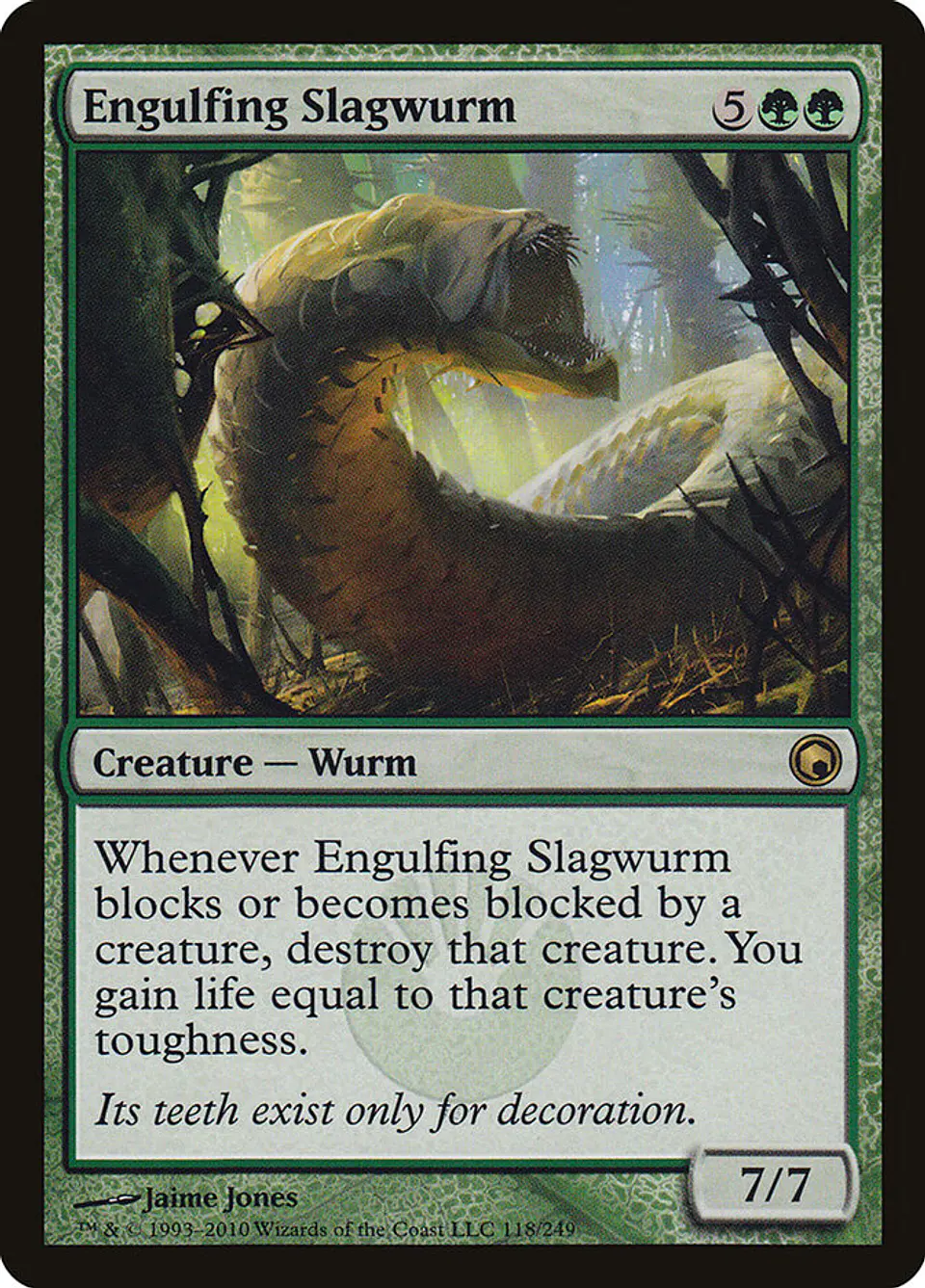 Engulfing Slagwurm | Inglés | EX | SOM 1