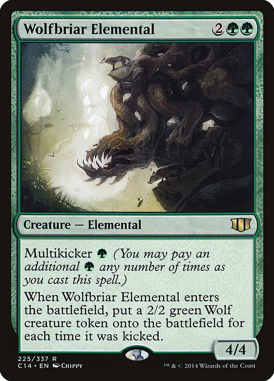 Wolfbriar Elemental | Inglés | EX | C14 1