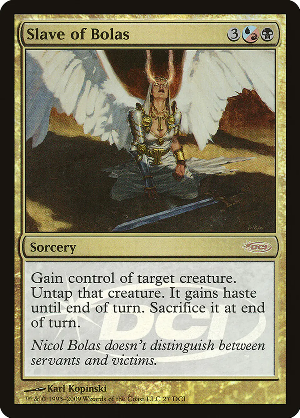 Slave of Bolas (foil) | Inglés | EX | DCI 1
